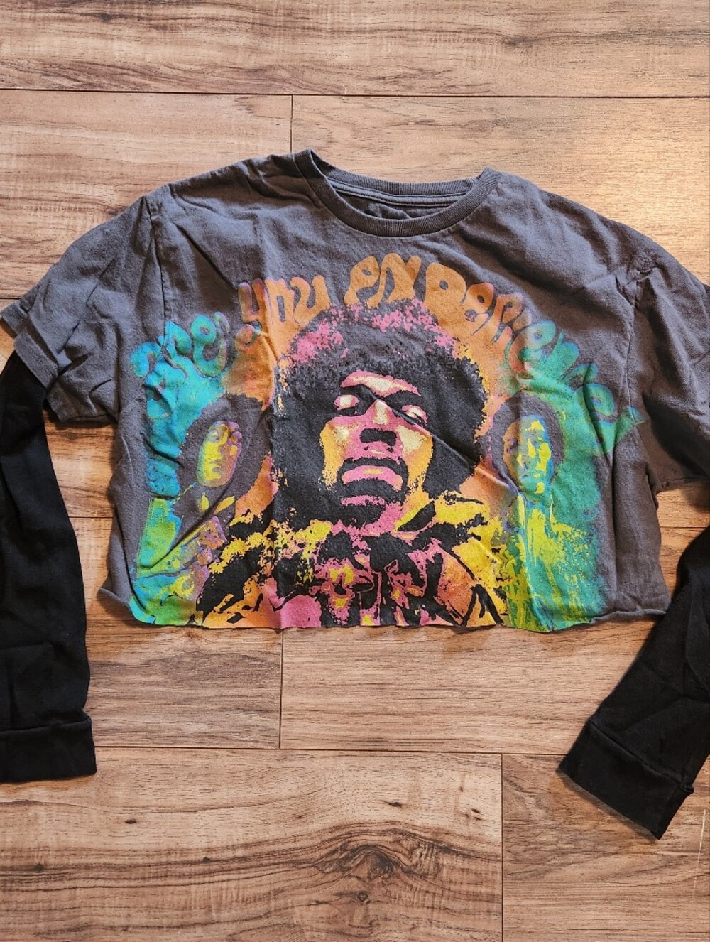 Stone Free Jimi Hendrix Are Experience Crop Top